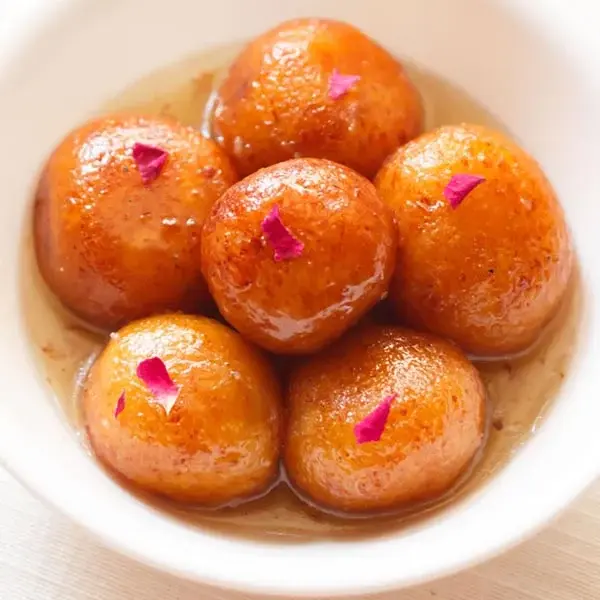Delicious gulab jamun in Edmonton, AB