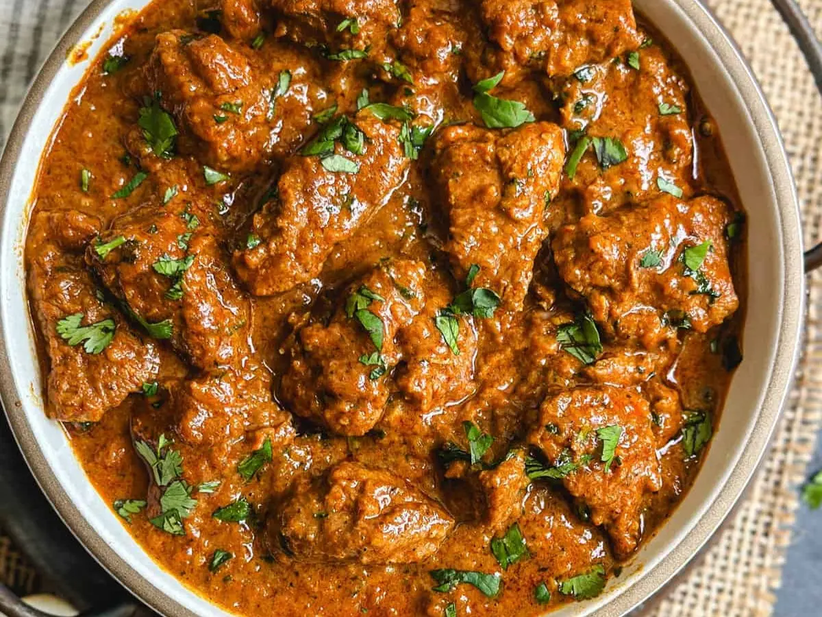 Lamb Korma at Tandoori Bites Indian Cuisine in Edmonton