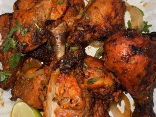 Tandoori Chicken at Tandoori Bites Indian Cuisine in Edmonton